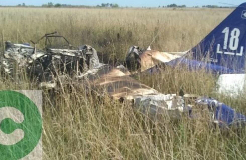 Un avión se cayó en Cañuelas y murieron sus dos tripulantes