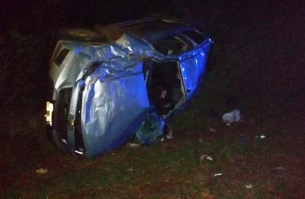 Despiste y vuelco Panambí dejó como saldo un muerto