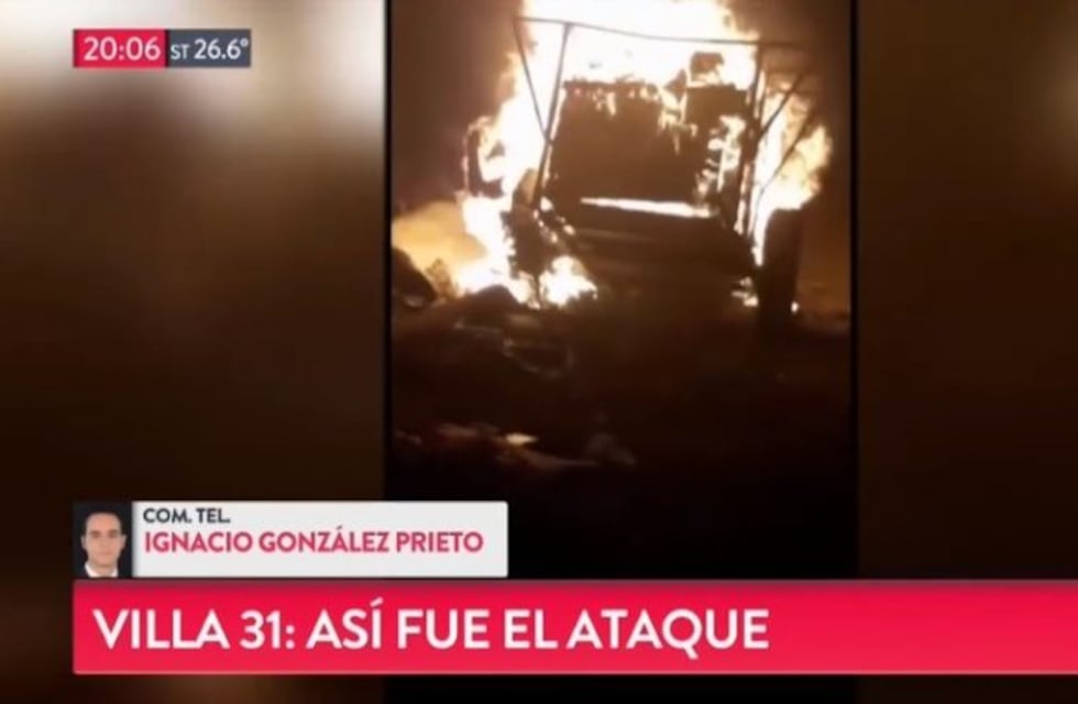 El video del feroz triple crimen en la Villa 31