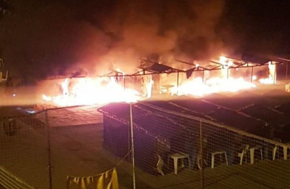 Incendiaron 18 carpas en un reconocido balneario de Mar del Plata