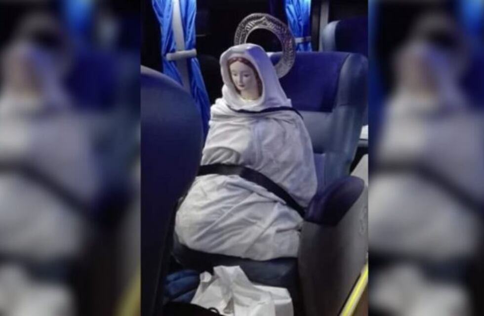 Fieles le pagaron un pasaje a la Virgen del Cerro para que evite la legalización del aborto