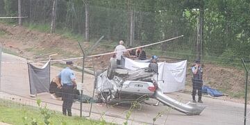 Accidente fatal en Villa Walcalde\u002E