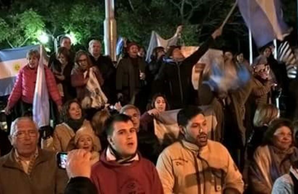 #21A: los manifestantes se concentraron desde distintos puntos de la provincia