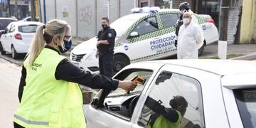 Controles de tránsito en Malvinas Argentinas (Municipalidad de Malvinas Argentinas)
