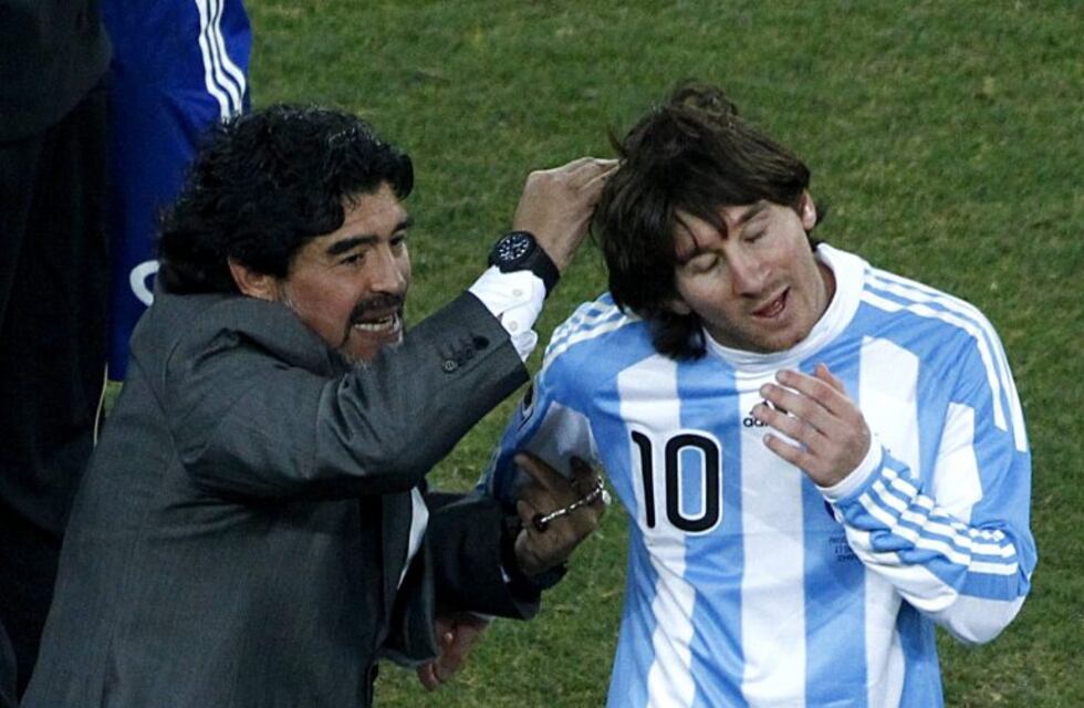Lionel Messi, el gran ausente en los saludos de cumpleaños a Diego Maradona