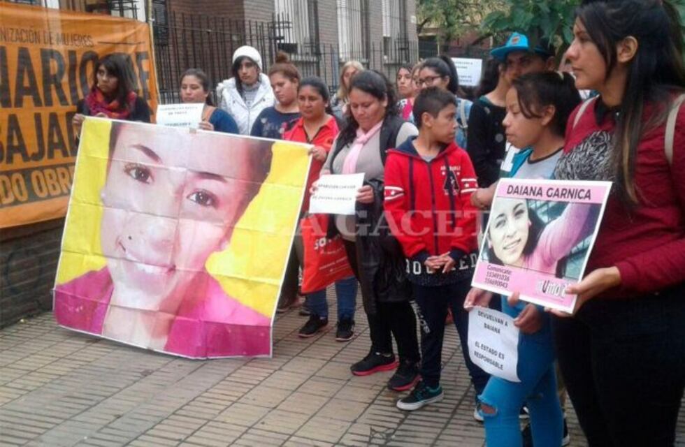 Familiares de Daiana García, marchan a un año de su desaparición