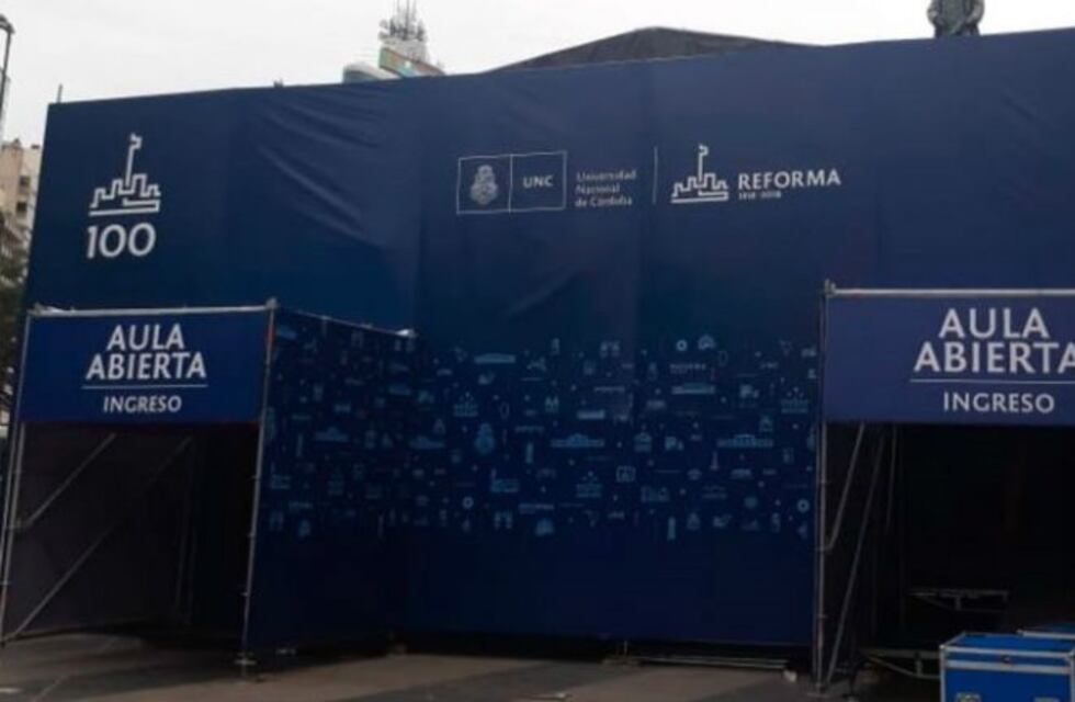 Por el Centenario de la Reforma, la UNC inaugura un Aula Abierta