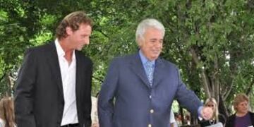 Amante del tenis y con su admirado David Nalbandian\u002E A De la Sota lo apasionaba el deporte\u002E