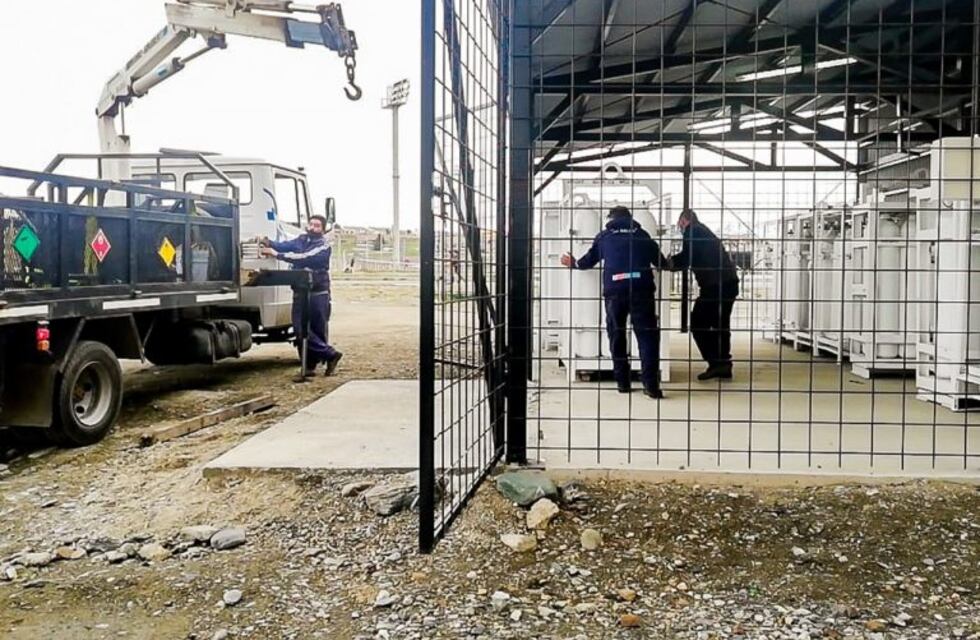 Se efectuó el reaprovisionamiento de oxígeno en el Polo Sanitario