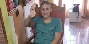 Deportistas saludaron al joven que recibió el alta tras sufrir un ACV