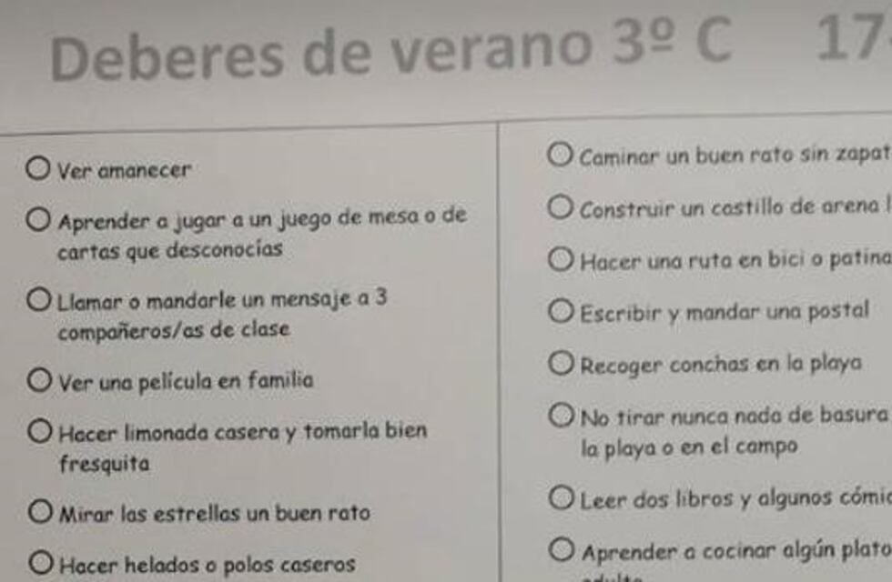 ¿El mejor profesor del mundo? La peculiar tarea que cautivó a las redes sociales