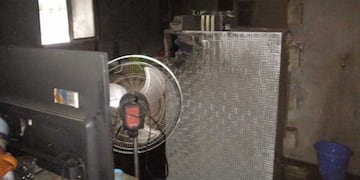 El incendio se registró este sábado por la madrugada\u002E (Baigorria Informa)