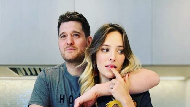 Luisana Lopilato y Michael Bublé\u002E (Instagram/Luisana Lopilato)