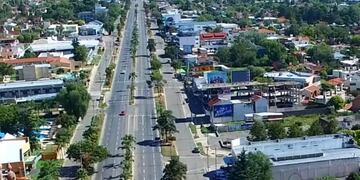 Carlos Paz en cuarentena, vista desde el cielo\u002E