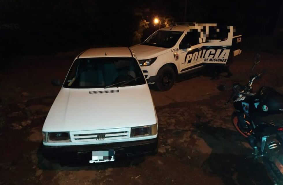 Alcoholizado chocó un móvil de la Policía y agredió a los agentes