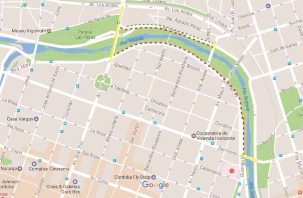 Proyectan nuevas ramblas para la Costanera