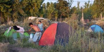 Se registró una nueva toma de terrenos en cercanías al predio de Pluspetrol