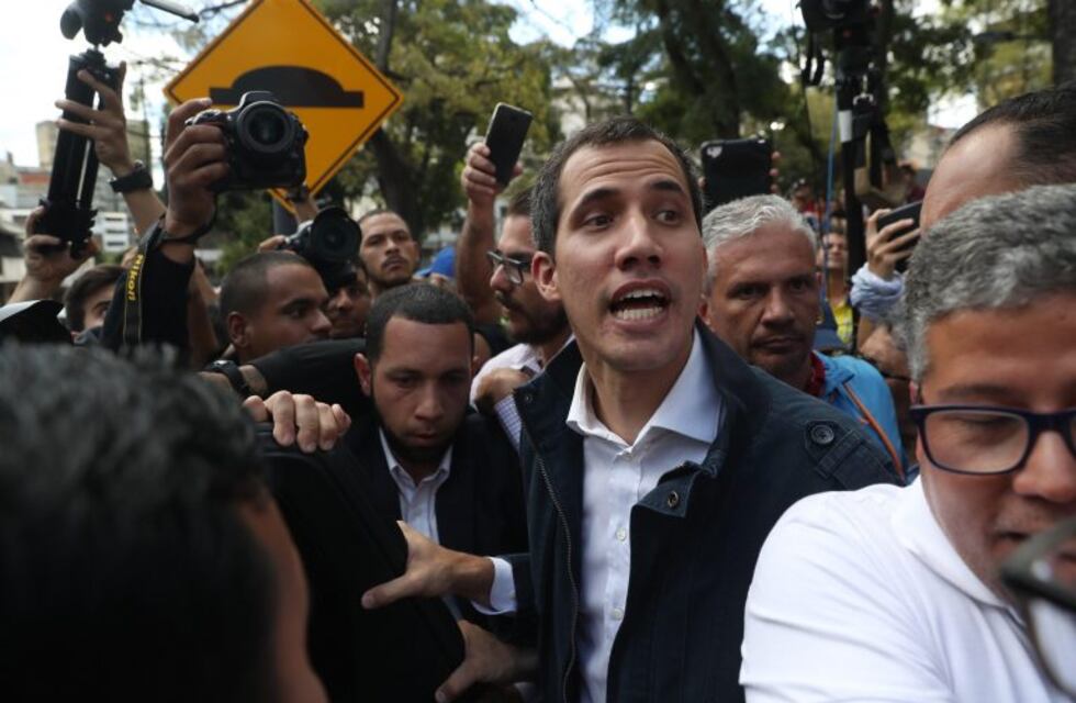 Juan Guaidó convocó a realizar manifestaciones contra Nicolás Maduro