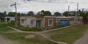 El violento hecho se desató por calles Maipú y Menéndez\u002E (Street View)