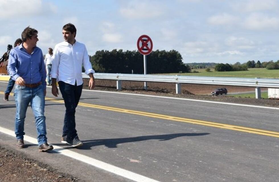 Inauguraron el nuevo acceso a San Nicolás que conecta la autopista con Dámaso Valdés