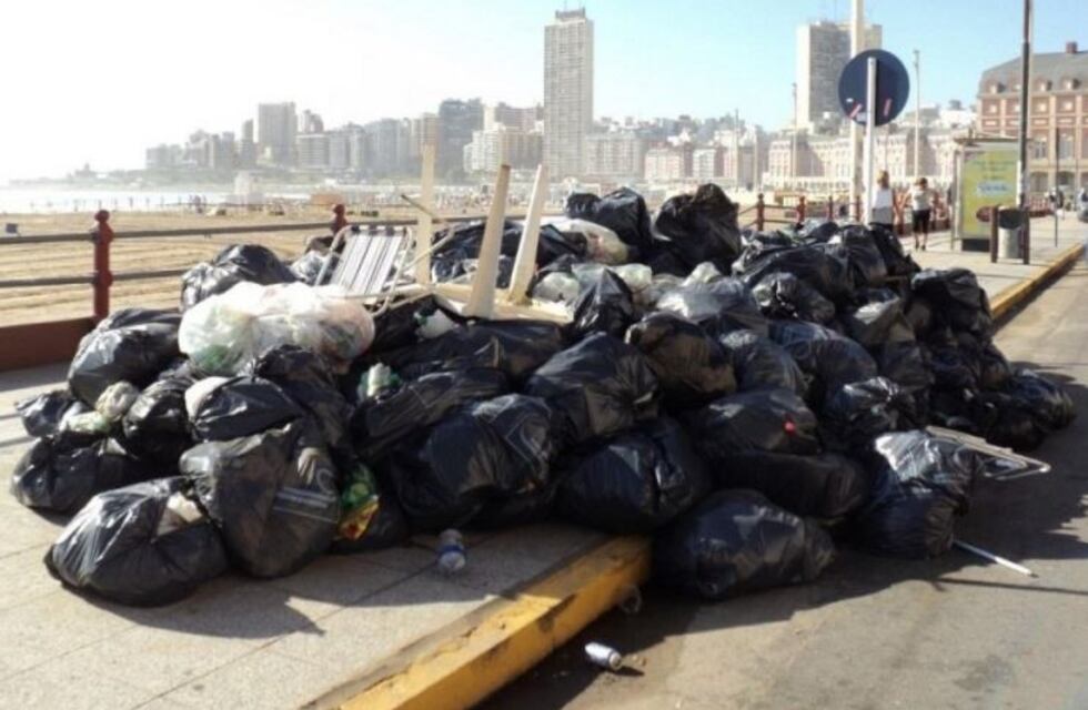 Por segundo día, Mar del Plata amaneció sin recolección de residuos