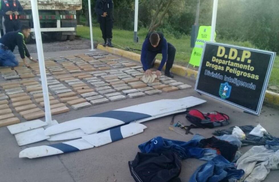 Detuvieron en Chaco a un correntino con 295 kilos de droga