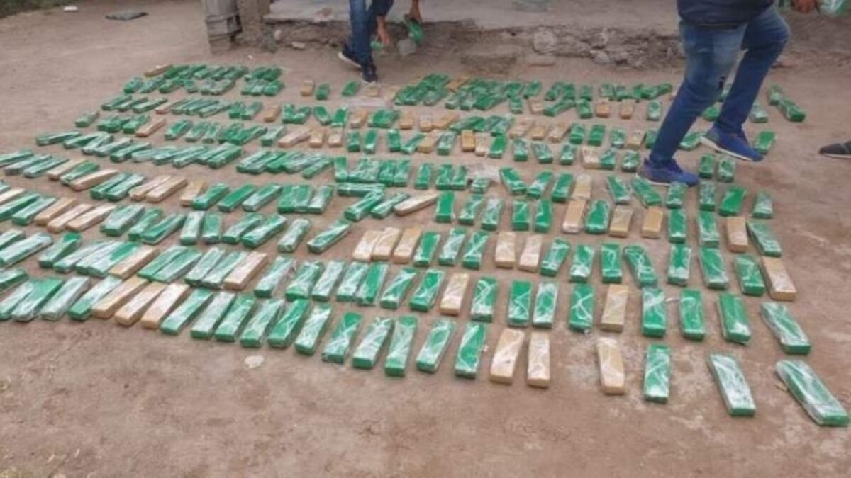 Droga incautada en San Juan