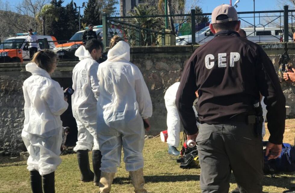 Nuevo operativo en los desagües pluviales de Carlos Paz