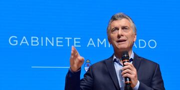 El presidente Mauricio Macri anuncia una serie de reformas enel Centro Cultural Kirchner\u002E