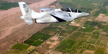 Aviones sobrevolando Mendoza\u002E