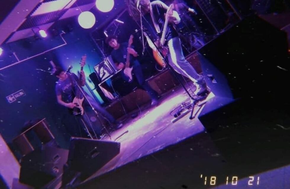La banda Nosedive de Arroyito trabaja en su próxima presentación