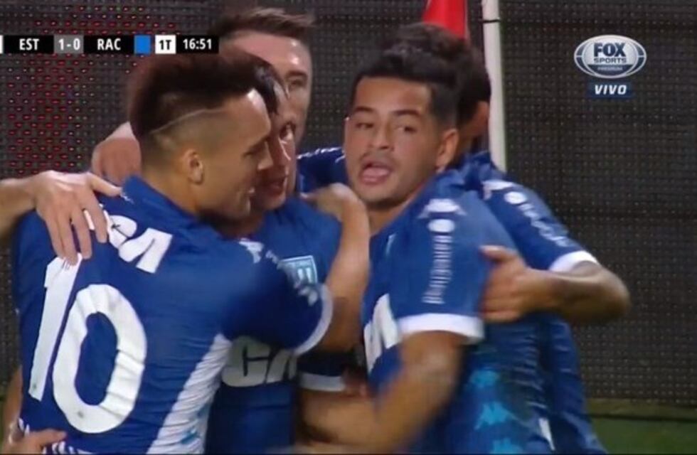 Con goles de Martínez y Donatti, Racing le ganó 2-1 a Estudiantes en La Plata