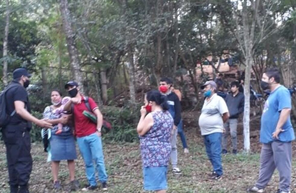 La policía evitó otro intento de usurpación de terreno en Iguazú