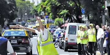 Agentes de tránsito de Corrientes
