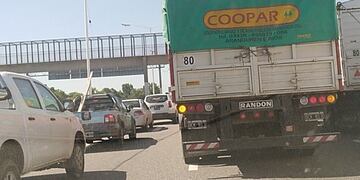 El accidente se produjo en Circunvalación y Mendoza