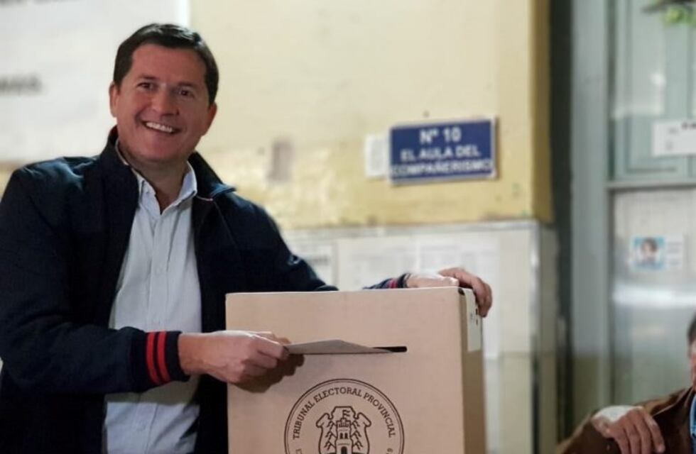 Arroyito: Mauricio Cravero votó y dijo que las elecciones a intendente serían en septiembre u octubre