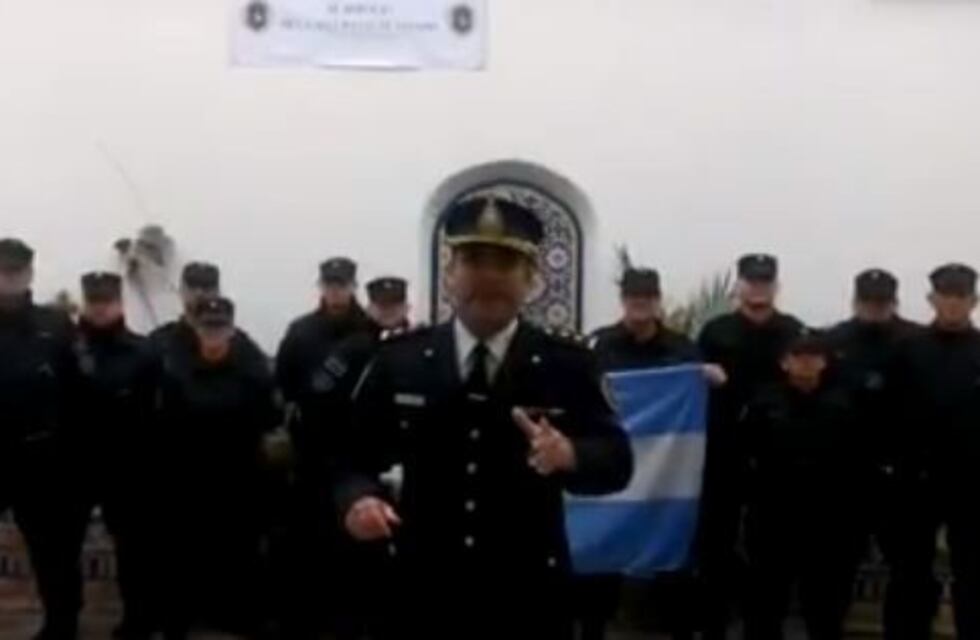 Polémica por un video de la Policía Federal alentando a la Selección