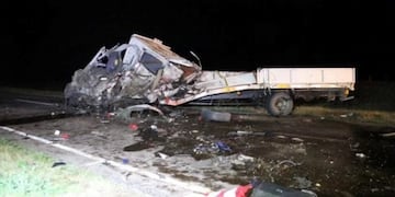 Un camionero pampeano fallecido (Infopico)
