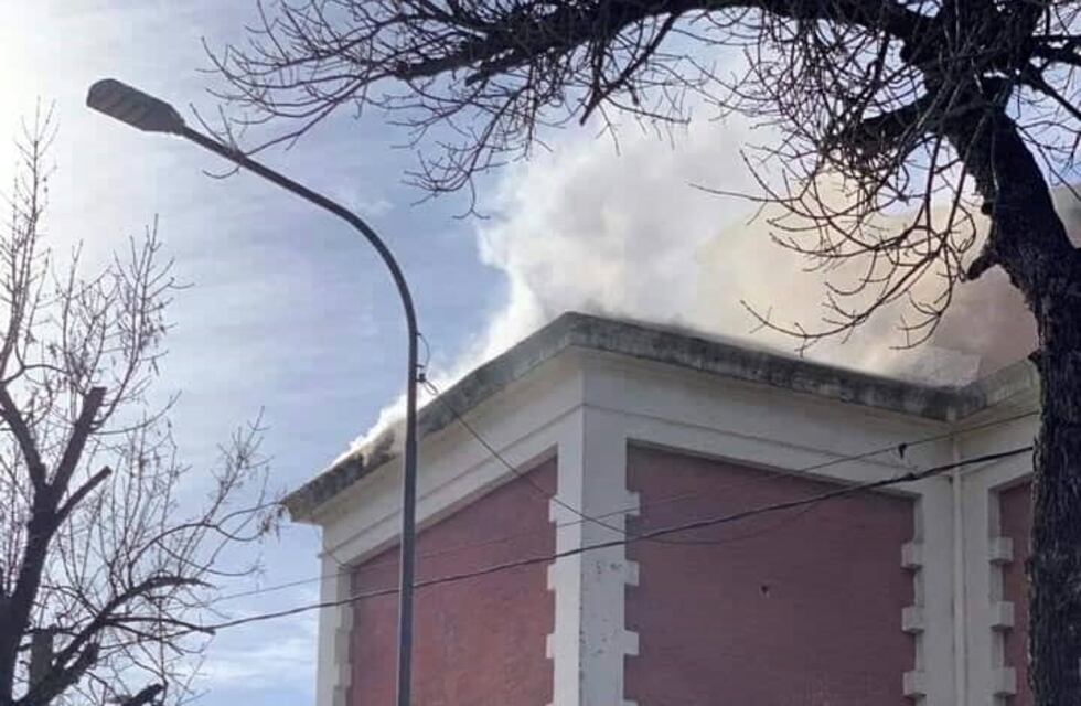 Por arreglos edilicios hubo principio de incendio en la Comisaría de Alta Gracia