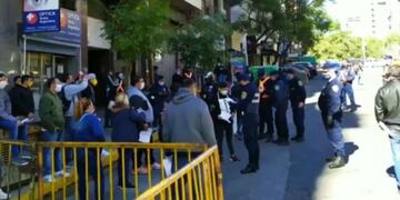 Protesta de Polo Obrero en Córdoba, mayo 2020