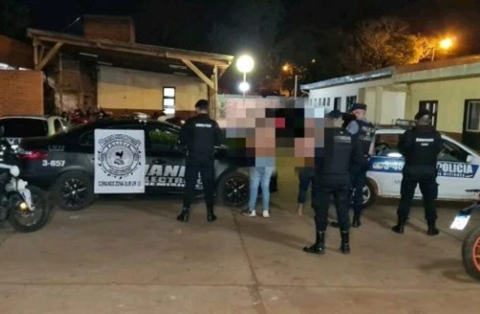 Dos detenidos en Oberá por disturbios y amenazas