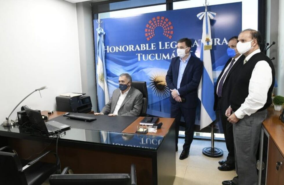 Legislatura: preparan las oficinas asignadas a las senadoras para la sesión virtual