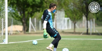 César Rigamonti no estuvo en el arco de Belgrano en el amistoso ante Juniors pero volverá a jugar ante Unión de Sunchales