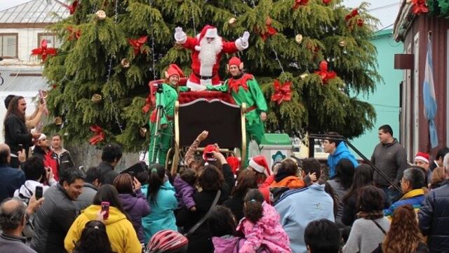 Papá Noel en Ushuaia