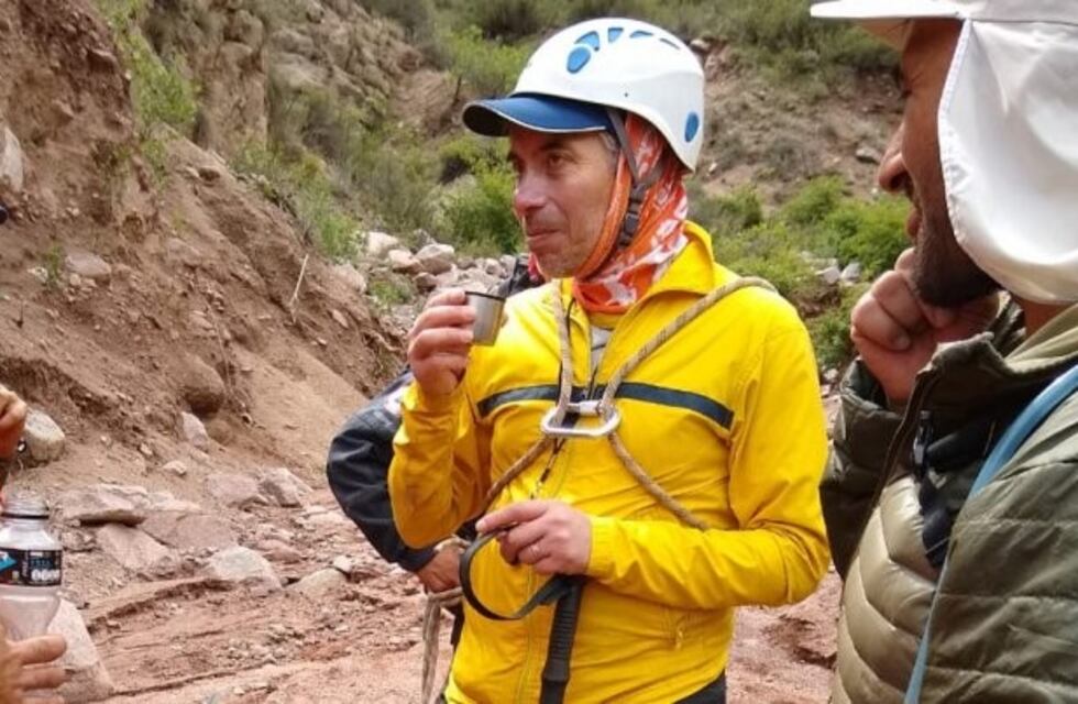 Fueron dos perros los que protegieron al andinista perdido en Cacheuta