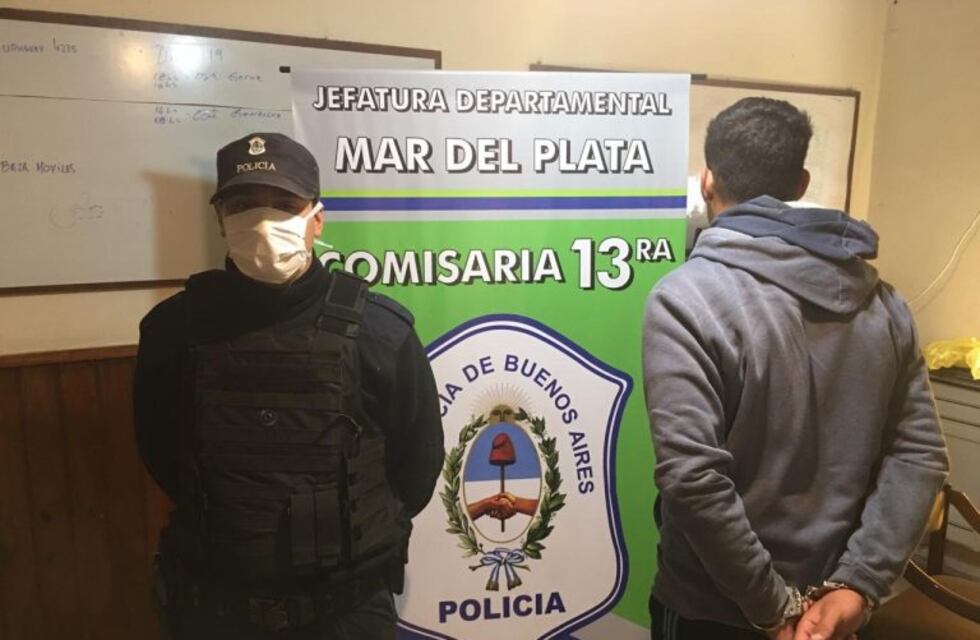 Detienen a un joven que realizó una entradera en el barrio Estafeta Chapadmalal en plena cuarentena