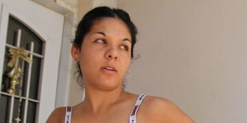 Diana Ruarte Troncoso tiene 24 años y sobrevivió a las 11 puñaladas que le dio su ex\u002E