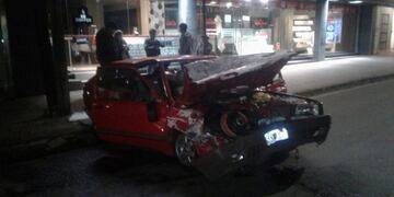 Así quedó el Hyundai de Soledad Adorno\u002E (MisionesOnline)