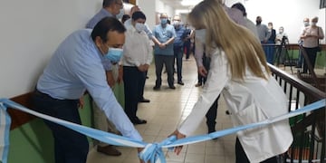 El gobernador inauguró las obras de internación y terapia intermedia del hospital de Eldorado