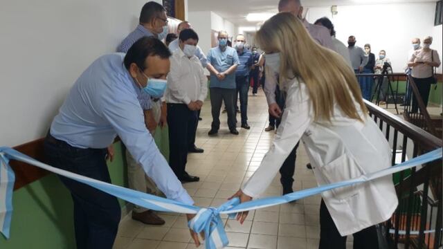 El gobernador inauguró las obras de internación y terapia intermedia del hospital de Eldorado